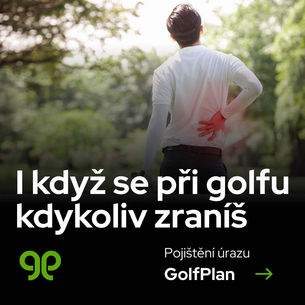 GolfPlan pojištění 9 - Úrazové pojištění při golfu